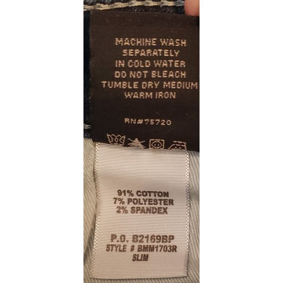 BKE ~ Stella ~ Straight ~ Boot Cut ~ Embroidered Back Pockets ~ Size 24R - Picture 11 of 13